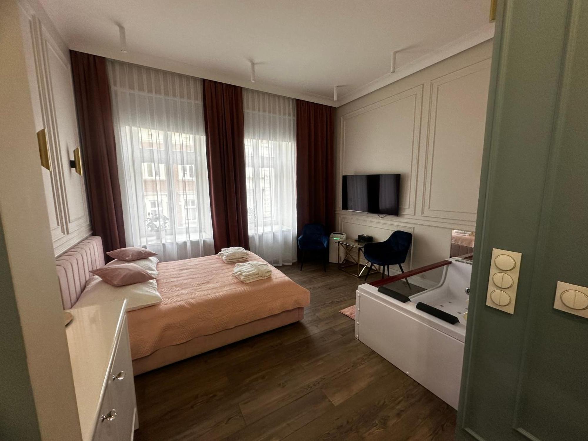 Apartament Glamour Prywatne Jacuzzi Starowislna Cracóvia Exterior foto