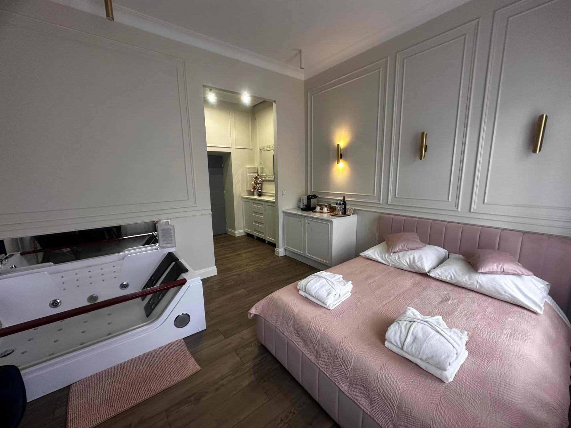Apartament Glamour Prywatne Jacuzzi Starowislna Cracóvia Exterior foto